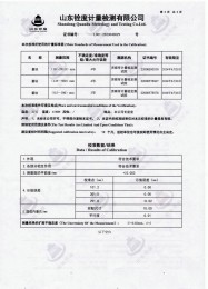 检测仪器报告证书：通用卡尺检定报告
